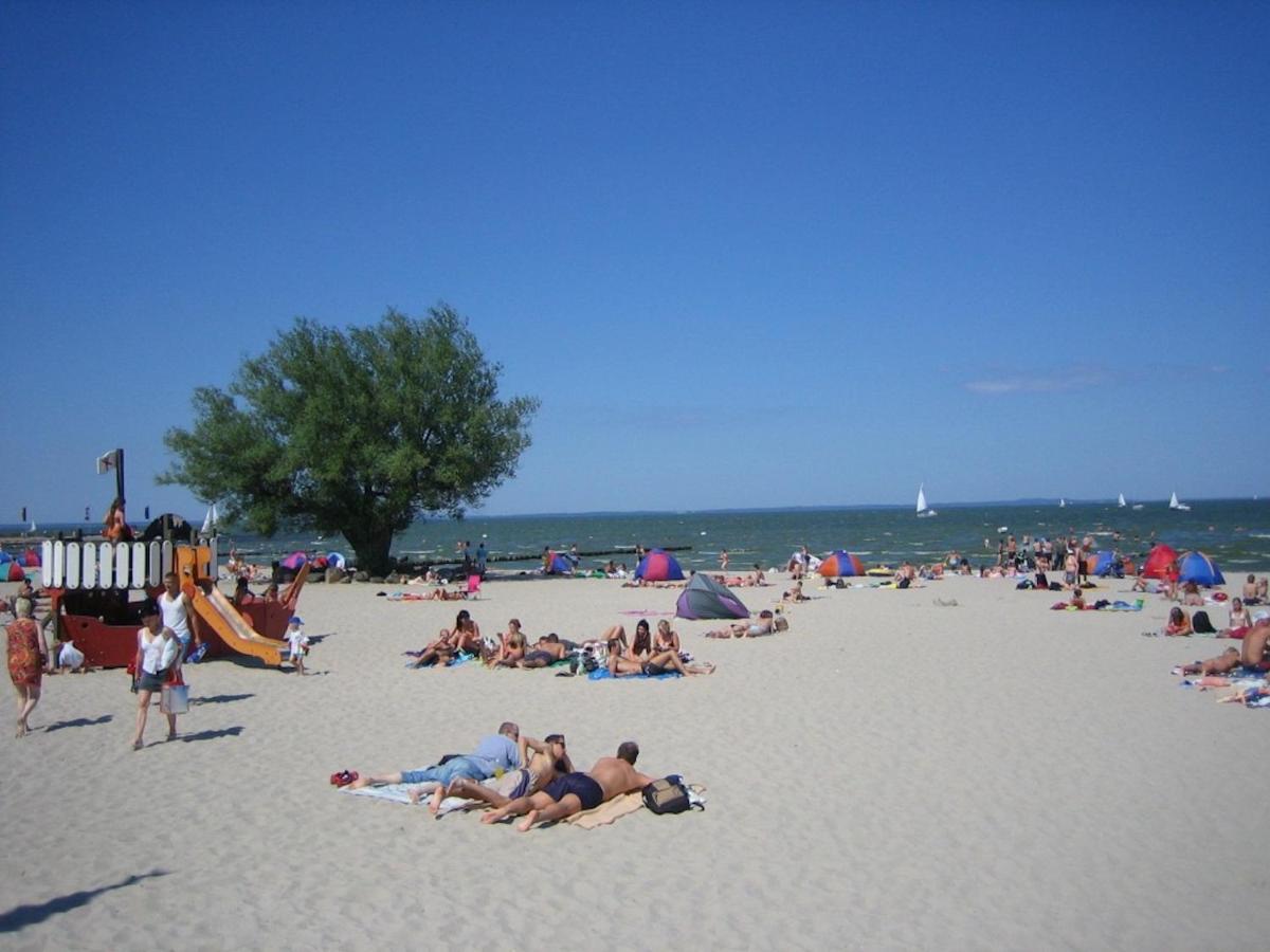 Blick Auf Yachthafen An Der Ostsee Ueckermünde Buitenkant foto